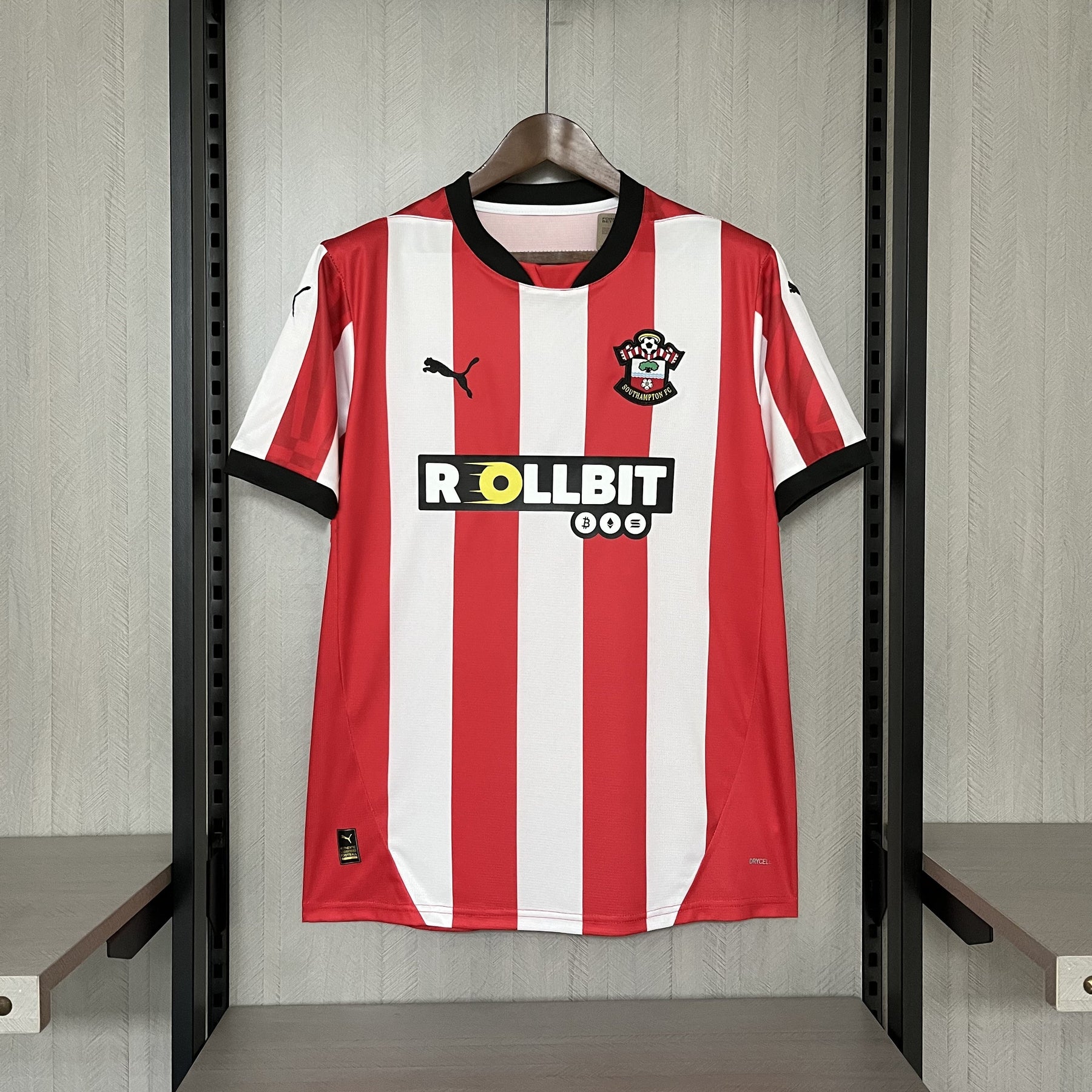 Nova Camisa Southampton 1 Torcedor Masculina 24/25