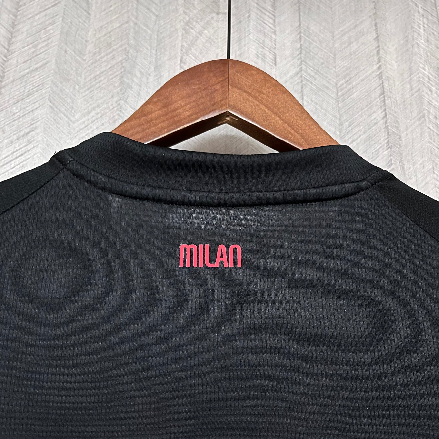 Camisa do Milan Titular 2025 Vermelha+preta