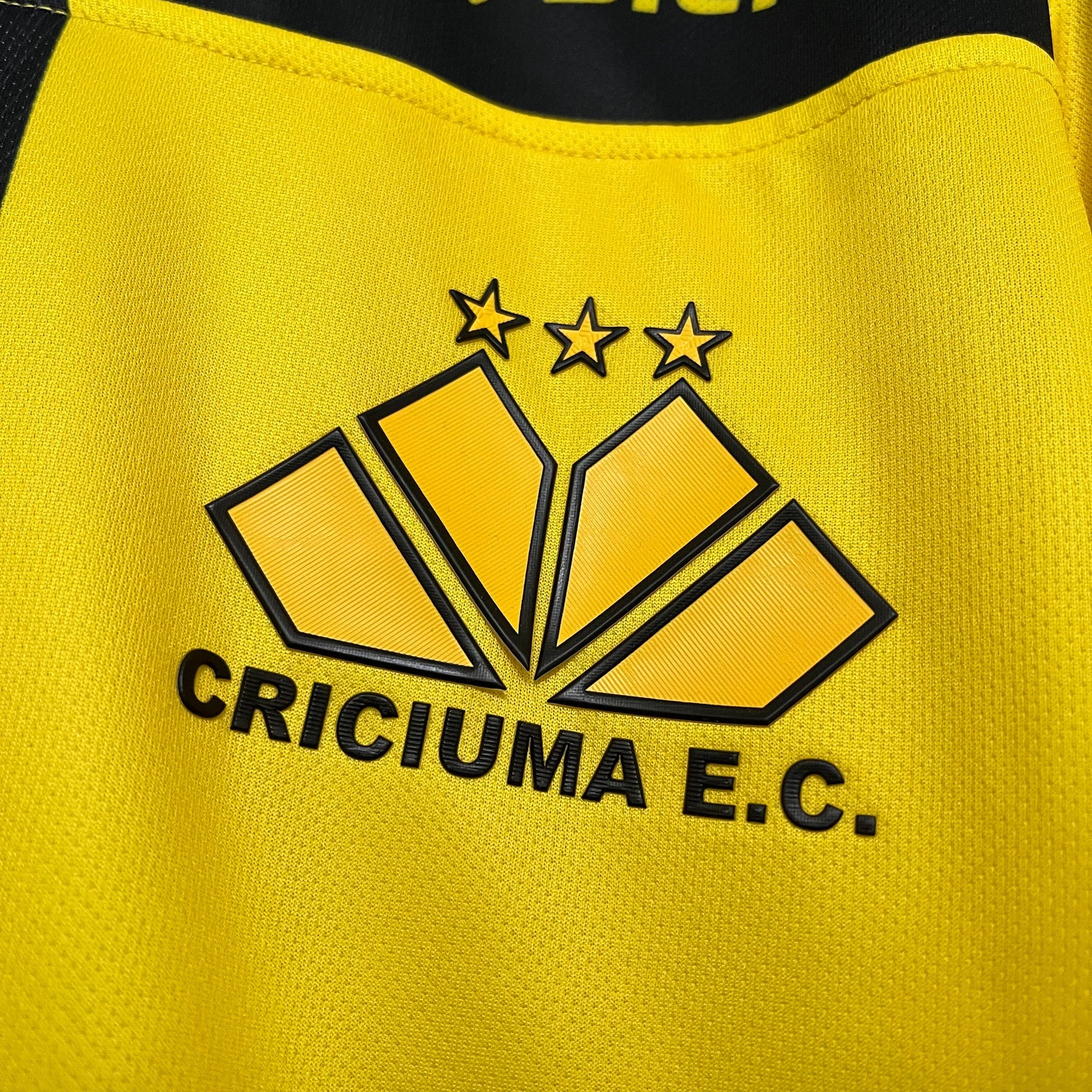 Camisa do Criciuma 2025 Preta e amarela