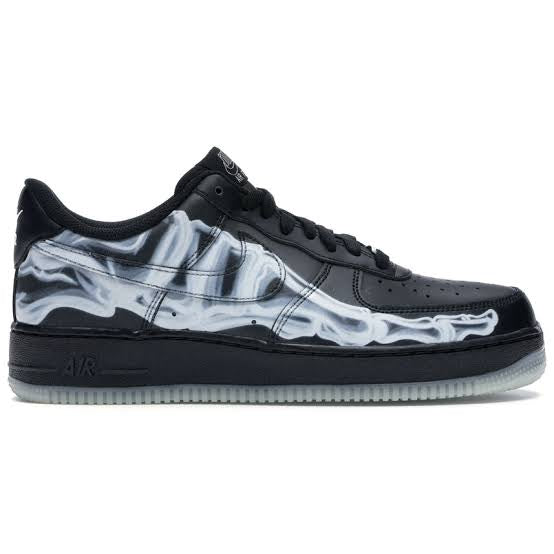 Nike Air Force 1 Black Skeleton