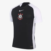 Camisa Nike Corinthians  II 2025  Torcedor - Preta e Branca - Masculina
