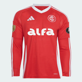 Camisa adidas Internacional Manga Longa 2025/26 I Com Patrocínios