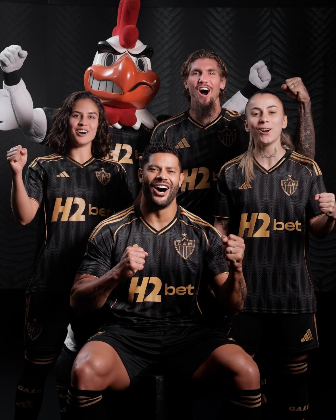 [PRÉ-VENDA] Camisa 3 Atlético MG 2025/26 Preta e Dourada