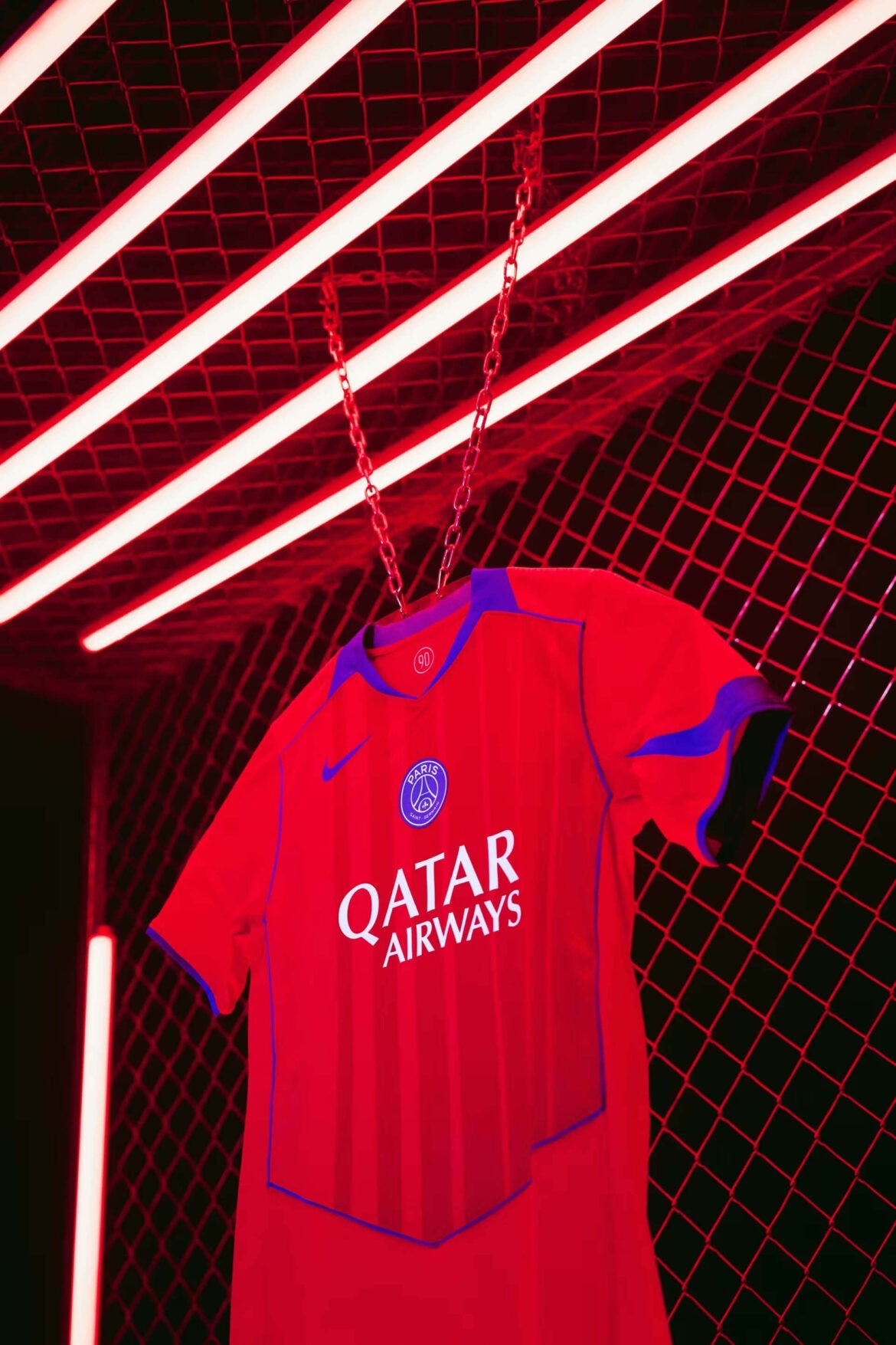 [PRÉ-VENDA] Camisa do Paris saint germain 2025/26 II Vermelha Jogador