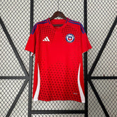 Camisa Chile 24/25 Home I - Vermelho
